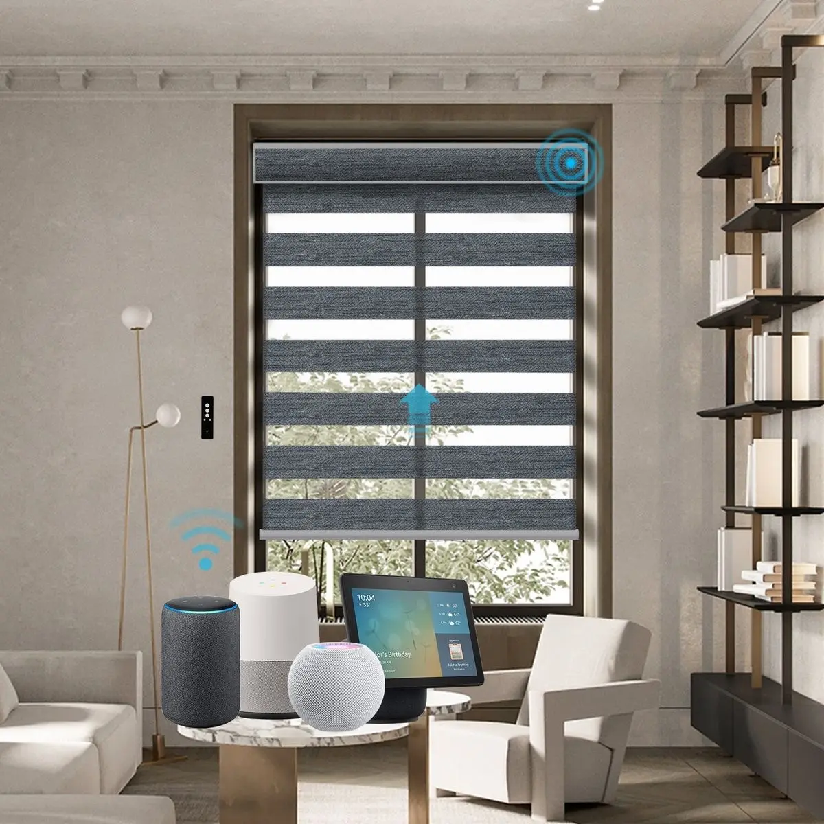 Smart Motorized Blinds view 2